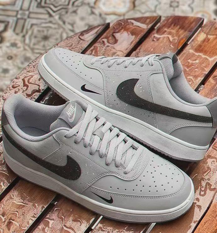 灰黑泼墨Nike板鞋|低调高级感天花板🌫
